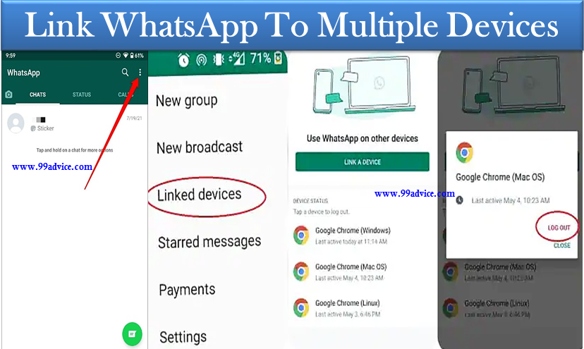 अब एक समय पर 4 डिवाइस में चला सकते हैं Whatsapp.... Follow करें ये Steps