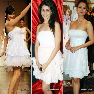Bollywood Celebrity In Similar Clothes