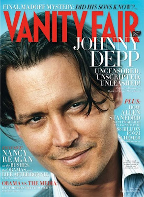 Johnny Depp Covers Vanity Fair July 2009