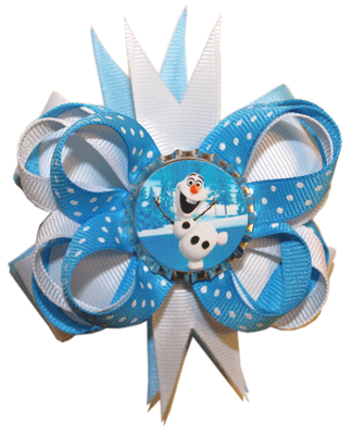  Frozen Olaf Bow