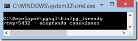 pgsql isready
