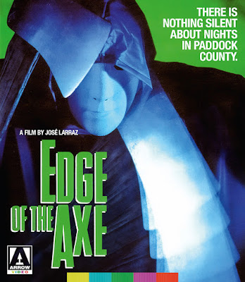 Reverse cover art for Arrow Video's Blu-ray of EDGE OF THE AXE!