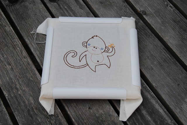 Embroiderec monkey Embroiderec monkey