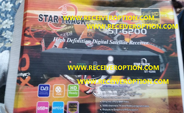 STAR TRACK ST-6200 HD RECEIVER AUTO ROLL POWERVU KEY NEW SOFTWARE BY USB