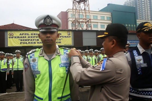 Operasi Simpatik Jaya,  Polresta Depok Terjunkan 80 Personil