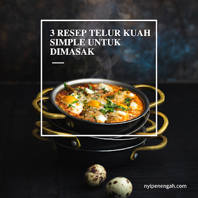 resep telur kuah simple