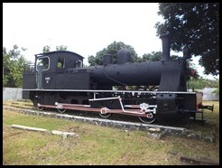 Indonesia, Ambarawa Railway Museum, Loco, Krupp Germany, 11 January 2013 (1)