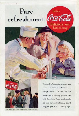 Vintage, Retro Classic Coca-Cola Advertising Posters