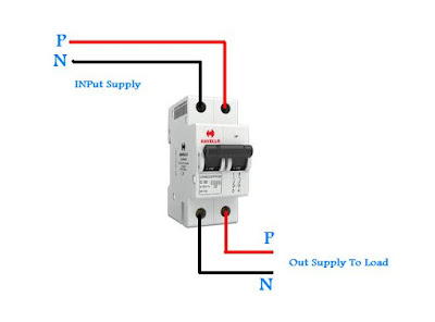 2 pole circuit breaker wiring diagram