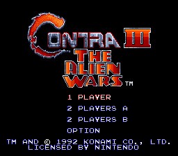 Contra III - The Alien Wars (Español) by Blade133bo descarga ROM SNES