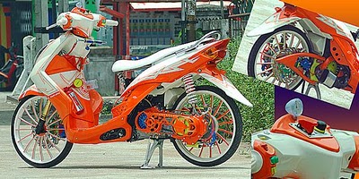 Modifikasi Yamaha Mio 2011