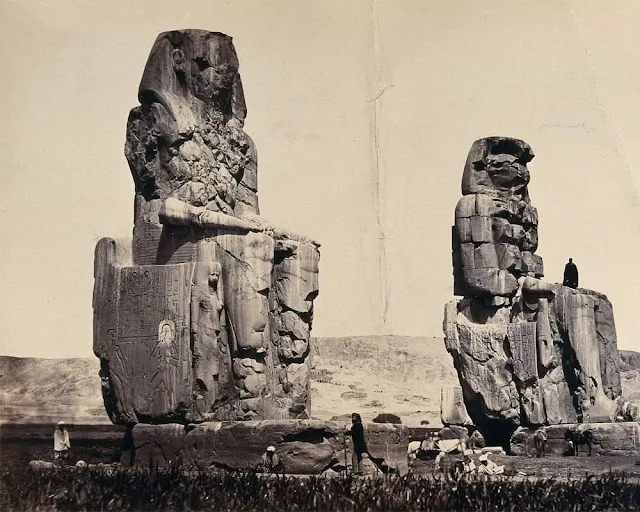 Statues of the Colossi of Memnon