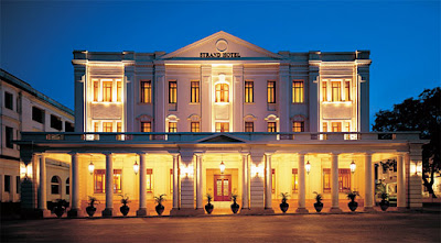 Strand Hotel in Yangon at the harbor