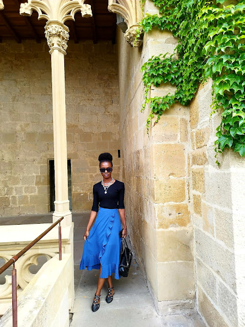 How To Style Your Midi Skirt: Visiting Castillo De Olite