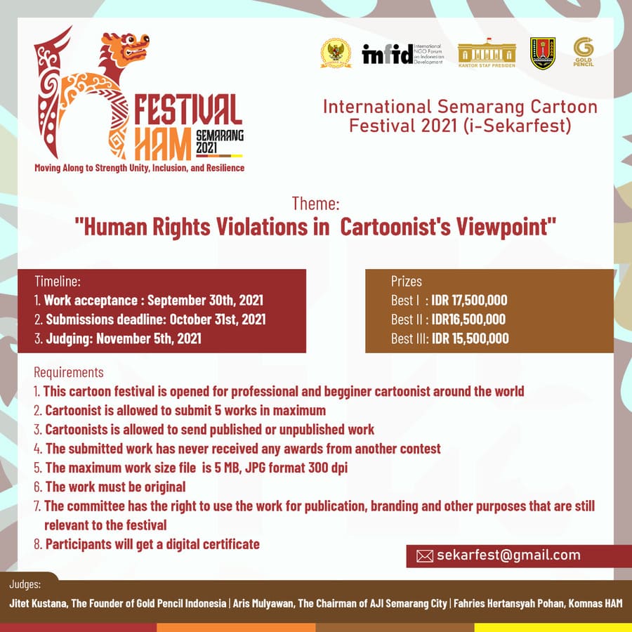 Egypt Cartoon .. Egypt Cartoon .. International Semarang Cartoon Festival 2021