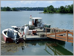Lobster Boat at Dock