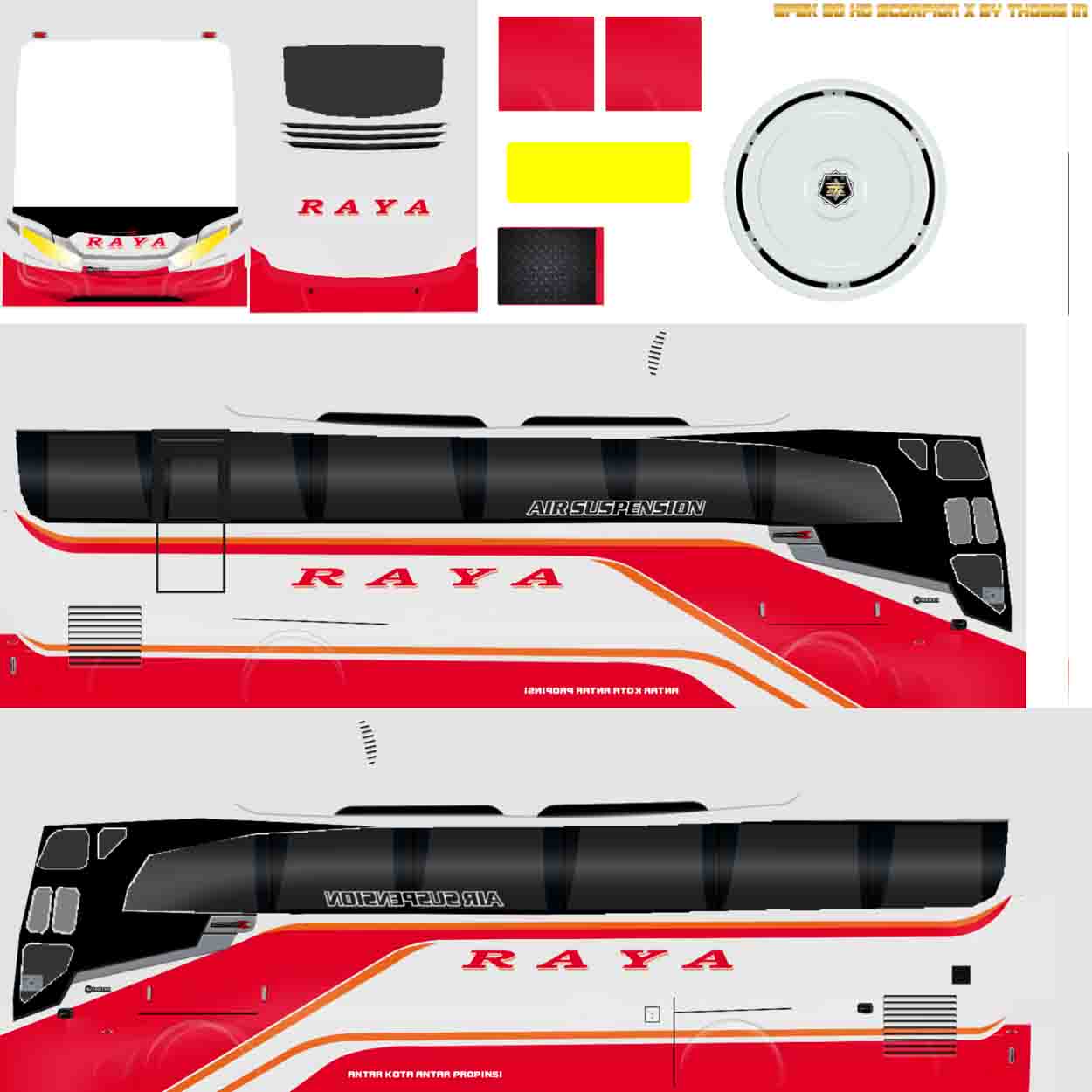 template bussid raya