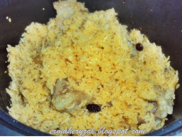 HALAMANKU: Nasi Baryani daging Kashmir
