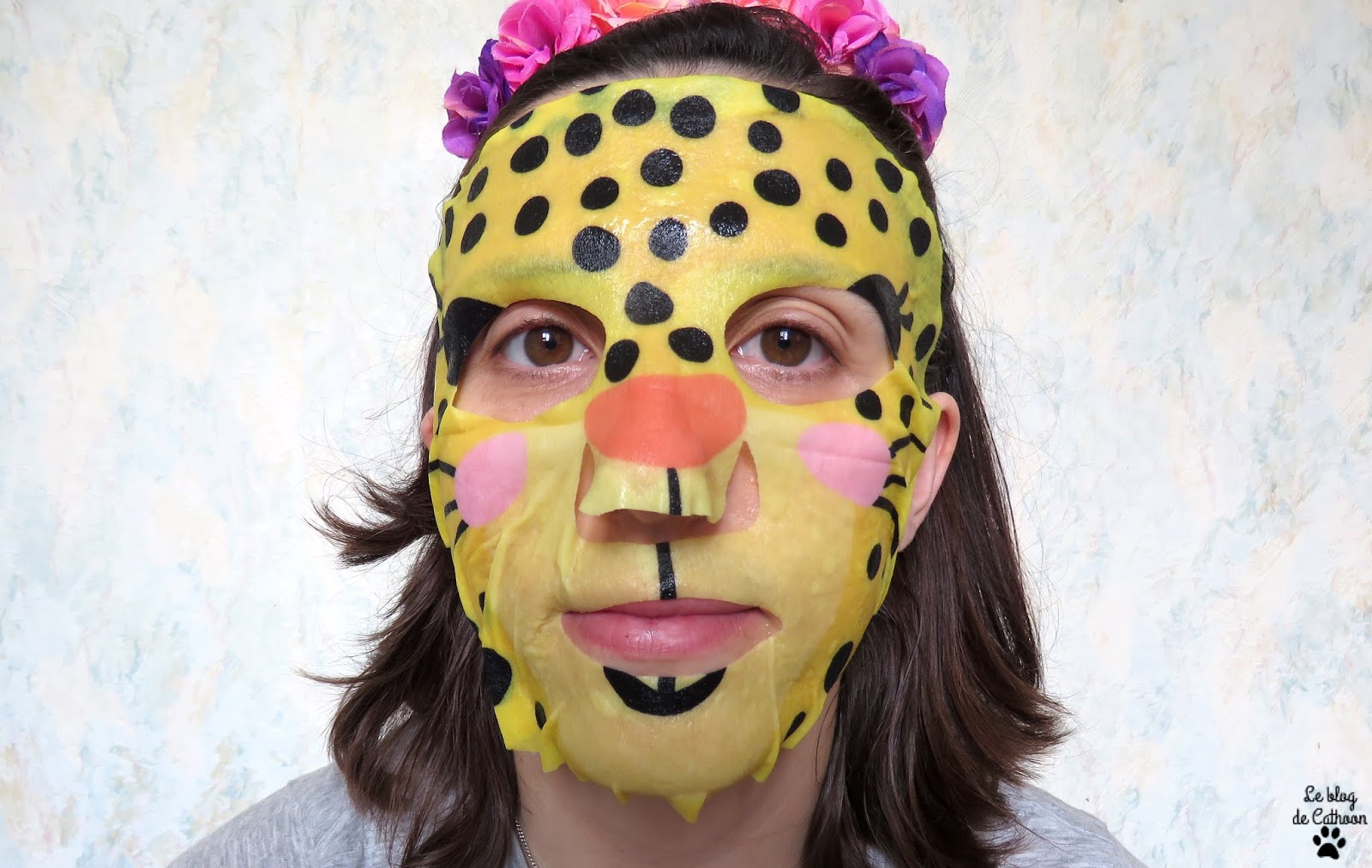 Léopard Face Sheet Mask - Masque en Tissu - Action