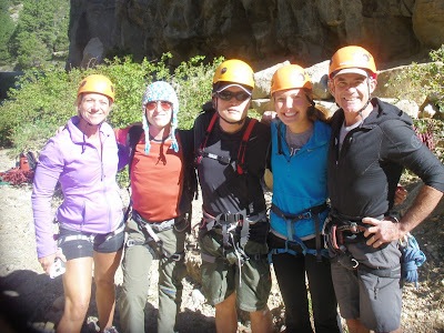 Benjamin Rubenstein and multi-pitch rock-climbing team in Nederland, CO