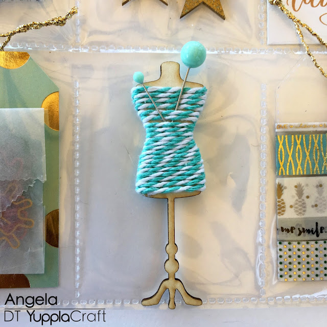 Pocket Letter by Angela Tombari for Yuppla Craft DT