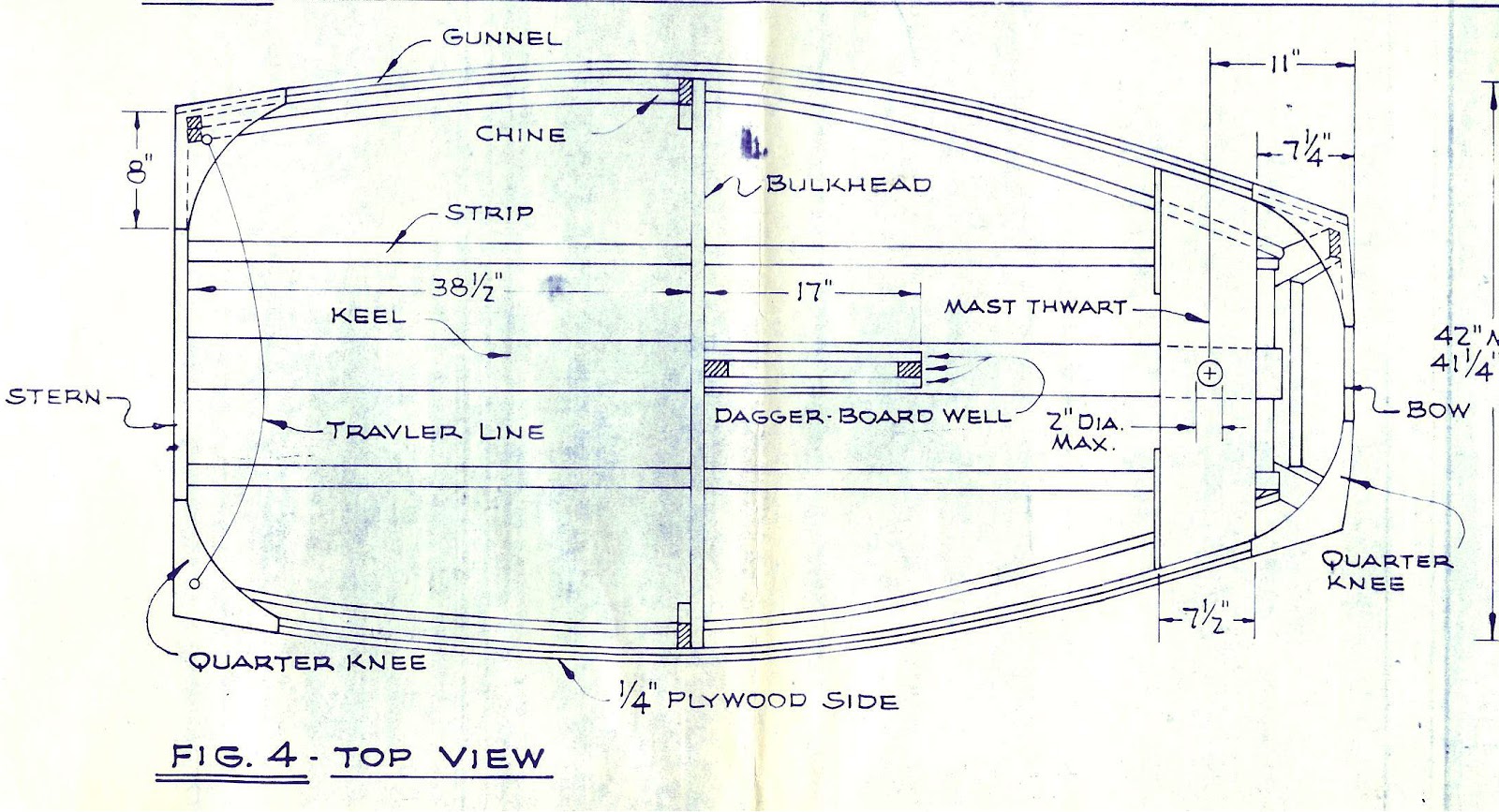 Wooden Optimist: Original Clearwater Plans