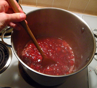 Boiling Jam with a little Foam