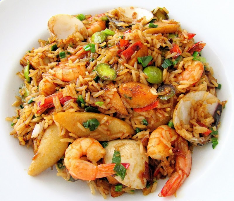 Info Kuliner Penting Resep Nasi Goreng Seafood Udang