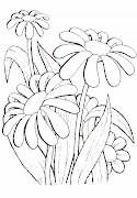 Desenho De Flores para colorir (de ramo de flores para colorir flores)