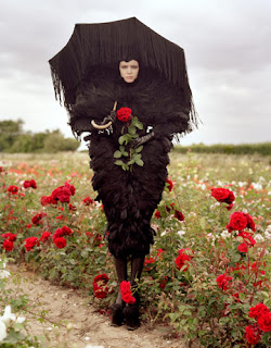 Tim Burton's Halloween Fashion Harper's Bazaar Photos