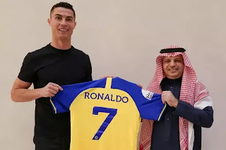 Ronaldo a appelé l'Arabie saoudite en Afrique du Sud lors du dévoilement de la victoire