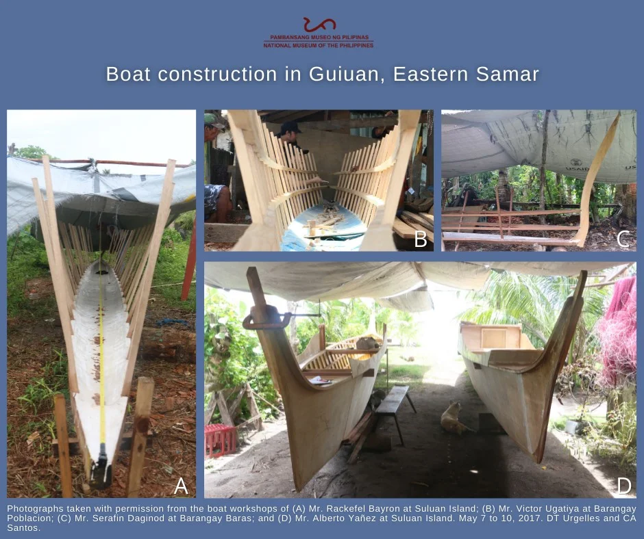 Contemporary boat culture and boat-building practices at Suluan Island, Guiuan, Eastern Samar