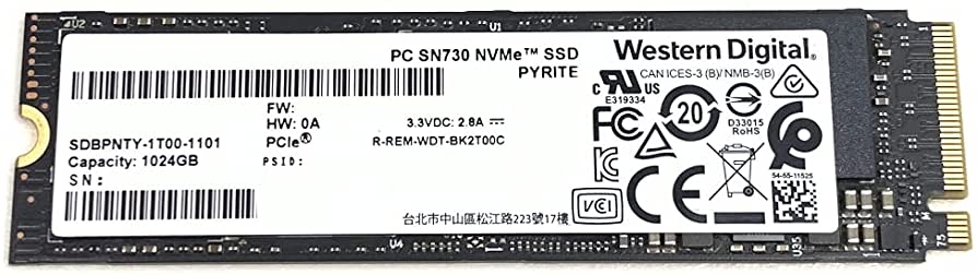 Ổ cứng NVME WD 1TB SN730