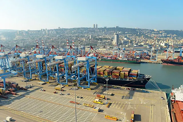 Cover Image Attribute: Port of Haifa, Israel, with the city of Haifa in the background / Source: Ariel Warhaftig, January 6, 2013 (Wikimedia Commons)