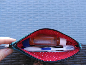 costura, couture, sewing, neceser cepillo dientes, toothbrush pouch, pochette brosse a dents