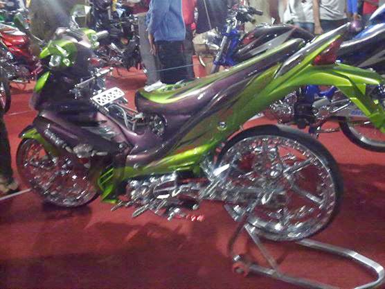 top modifikasi jupiter z warna ungu