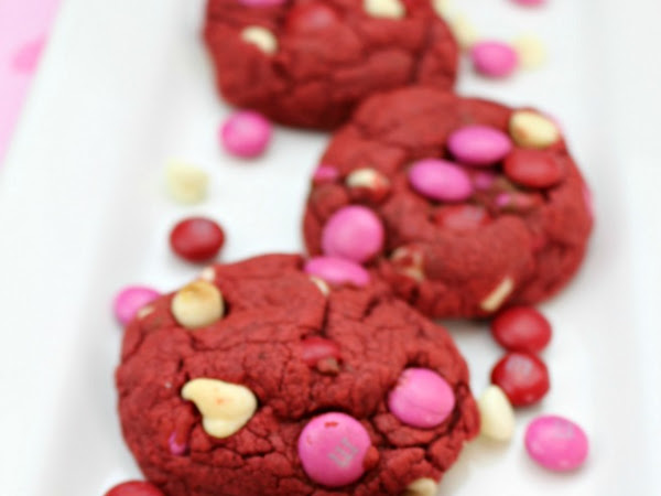 Easy Red Velvet Valentine Cookies Recipe