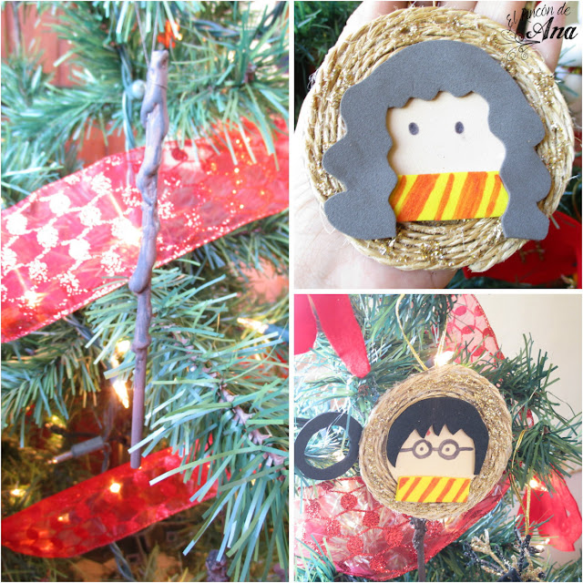 Árbol navideño inspirado en Harry Potter