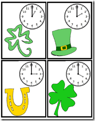 shamrock clocks