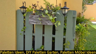 Heute zeigen wir euch ein paar schöne Ideen, wie man den Garten mit Paletten Möbel wunderschön gestalten kann.