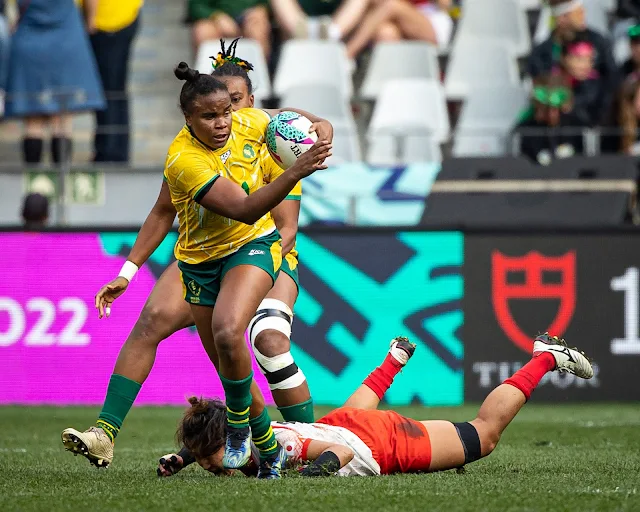 De olho em Paris 2024, seleção feminina de rugby sevens estreia na temporada 2023/2024 do Circuito Mundial