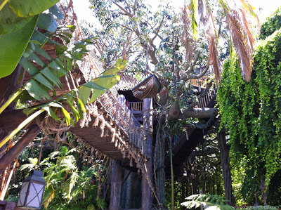 Tarzan's Treehouse Disneyland Adventureland Swiss Family