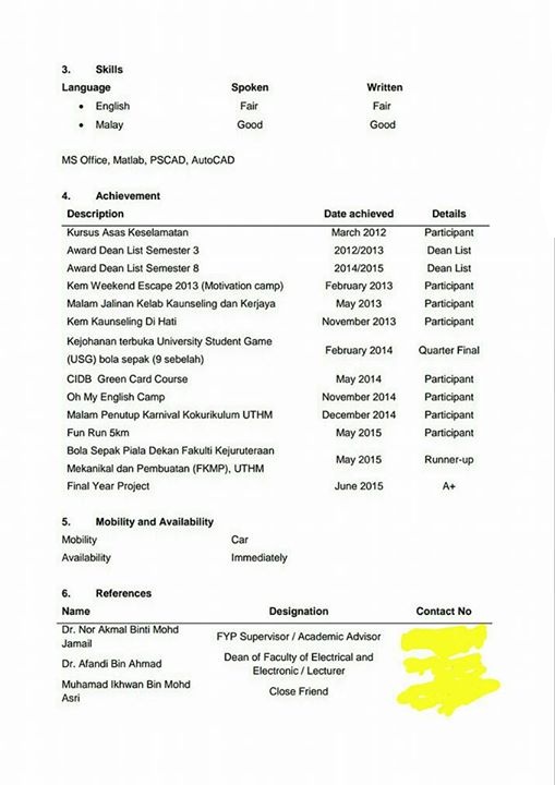 Resume Terbaik Menjadi Viral di Facebook - Contoh Resume 