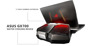Asus ROG GX700 - supported with water cooling device