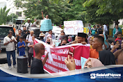 Terduga Bandar Narkoba Dibebaskan Oleh Hakim, Ratusan Warga Gelar Unjuk Rasa di Depan PN