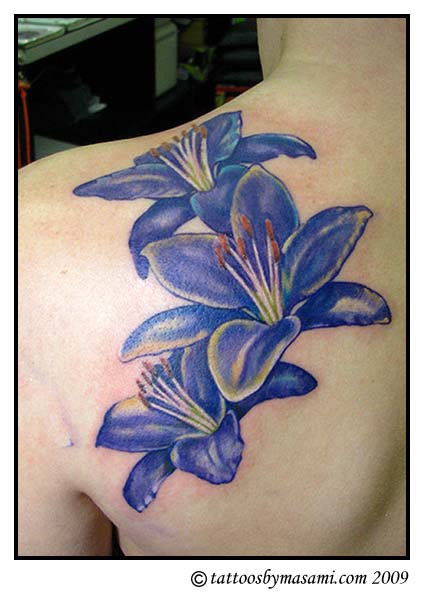 flower tattoos on your back