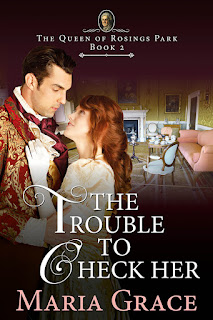 Book Cover: The Trouble to Check Her by Maria Grace