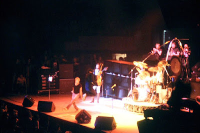 THE WHO on stage at Madison Square Garden... September 17, 1979