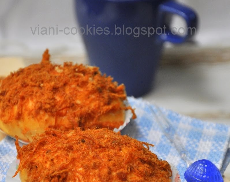 VIANI COOKIES: Roti abon ala Bread Talk