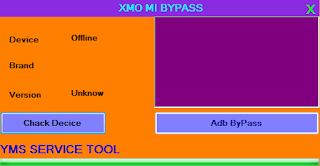 XMO Mi Userlock Bypass Tool